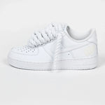 AIR FORCE WITH ROPE LACE WHITE (WHITE LACES)