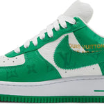 Louis Vuitton x Air Force 1 Low 'White Gym Green' Nike
