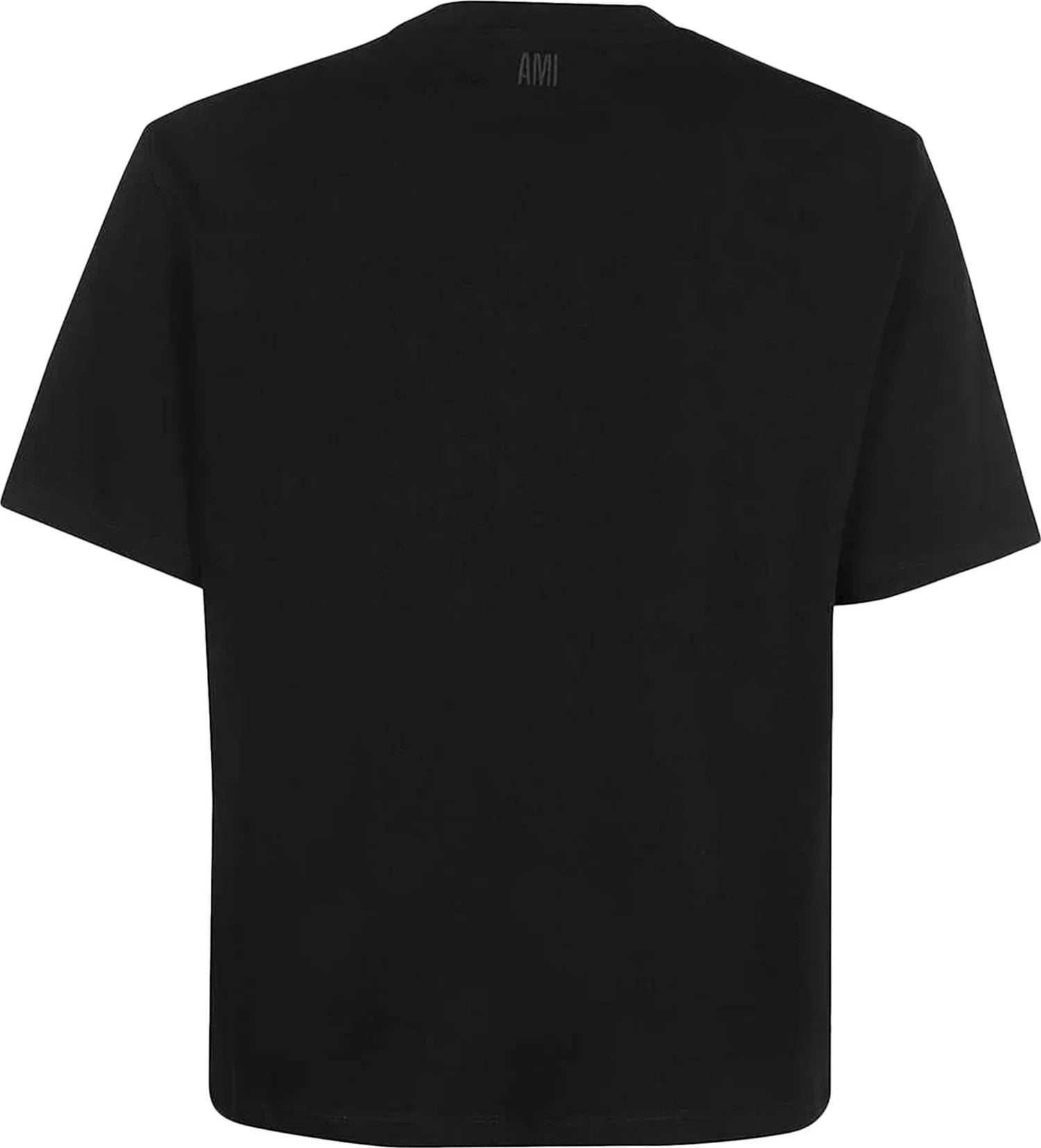 Ami Tonal De Coeur T-Shirt 'Black/Red' Clothing