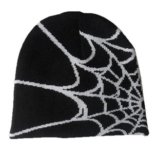 Spider Web Beanie Clothing