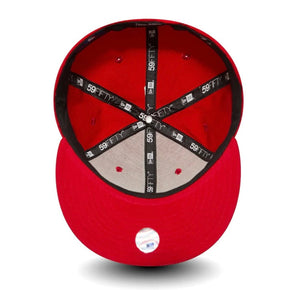 Los Angeles Dodgers 59FIFTY MLB Basic Scarlet/White Cap