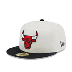 Chicago Bulls 59FIFTY Championships White/Black Cap
