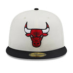 Chicago Bulls 59FIFTY Championships White/Black Cap