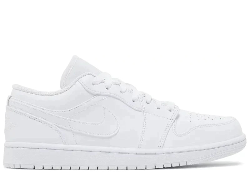 JORDAN 1 LOW TRIPLE WHITE